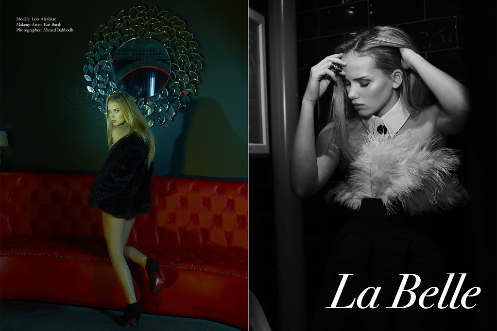 Editorial The beauty and the beast © Ahmed Bahhodh Fashion Photography with Lola Alcaluzac and Brahim Rachiki