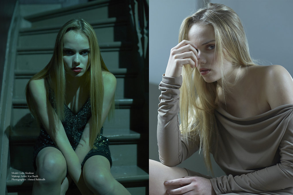 Editorial The beauty and the beast © Ahmed Bahhodh Fashion Photography with Lola Alcaluzac and Brahim Rachiki