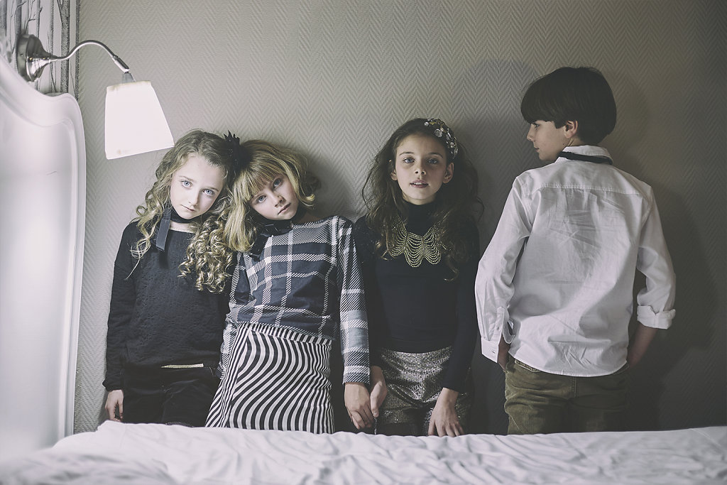 Pinky Hotel Paris - Kids Fashion Photography © Ahmed Bahhodh Editorial